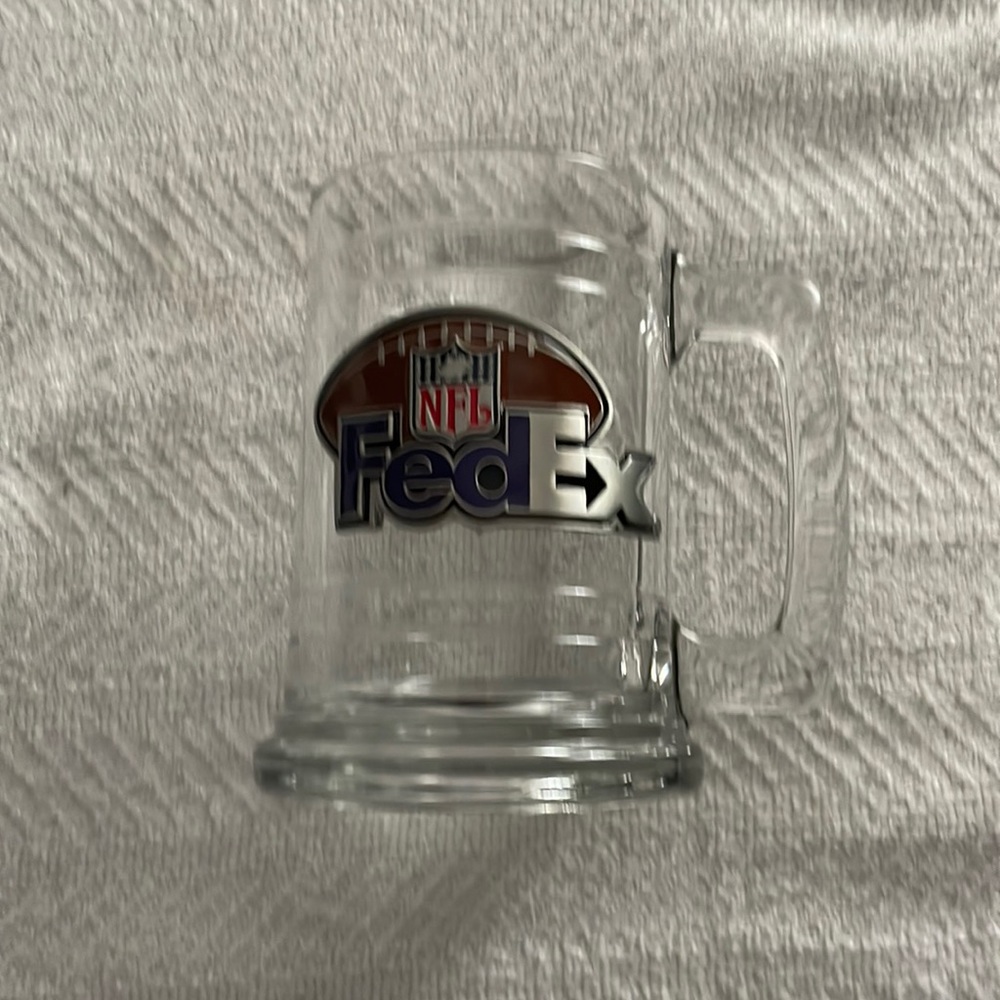 FedEx beer mug